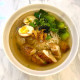 B03 鸡肉麻油面线汤 CHICKEN SESAME OIL MEE SUA SOUP